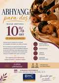 PROMO EXCLUSIVA 🔥🔥🔥10% OFF  ✨Masaje Corporal Simultáneo - Abhyanga para Dos – | 60 min | Cabinas Privadas