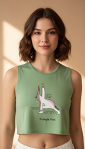 Polera corta sin mangas - Triangle Pose