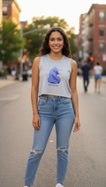 Polera corta sin mangas - Blowing in firm Pose