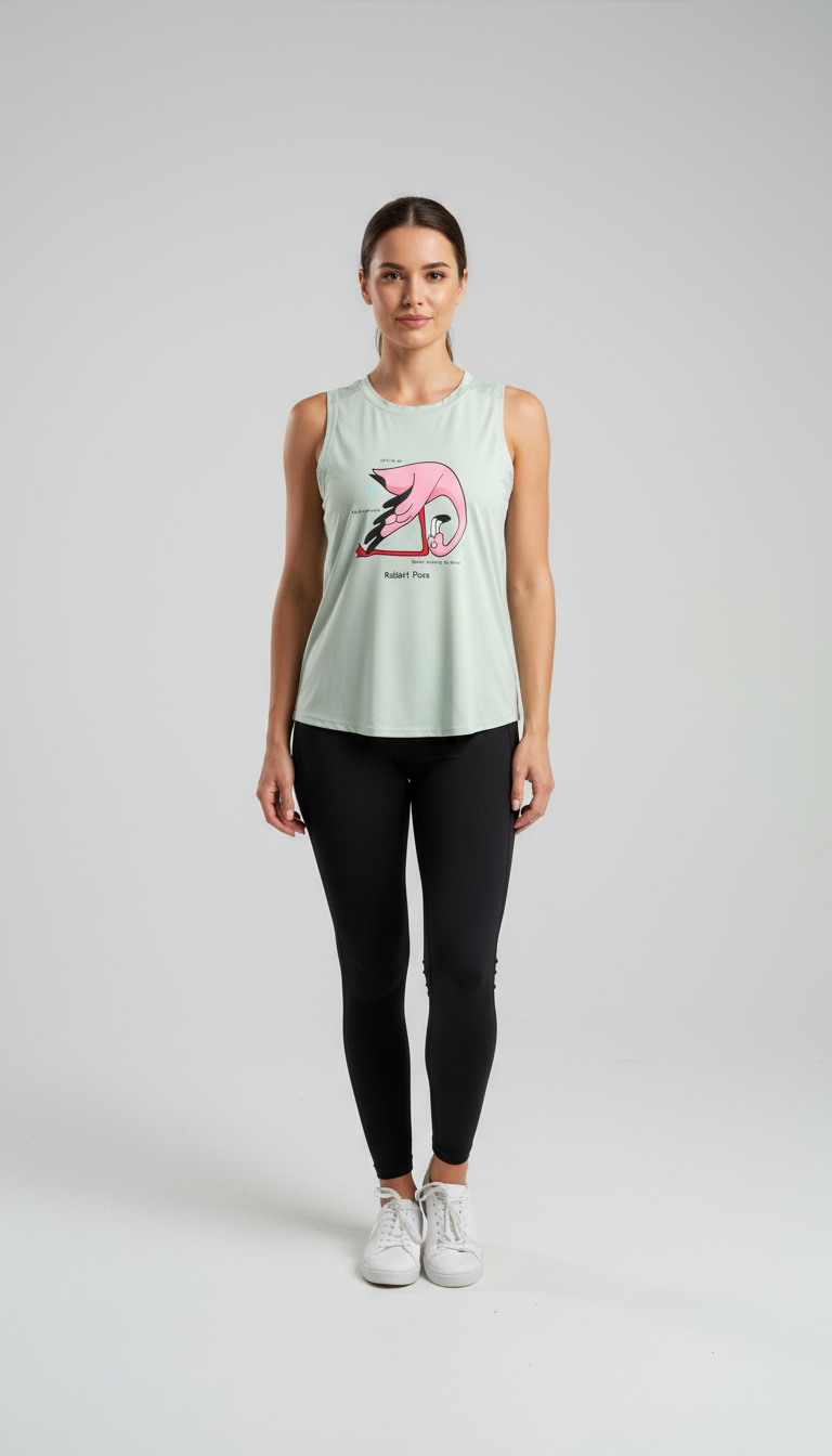 Polera sin mangas - Rabbit Pose