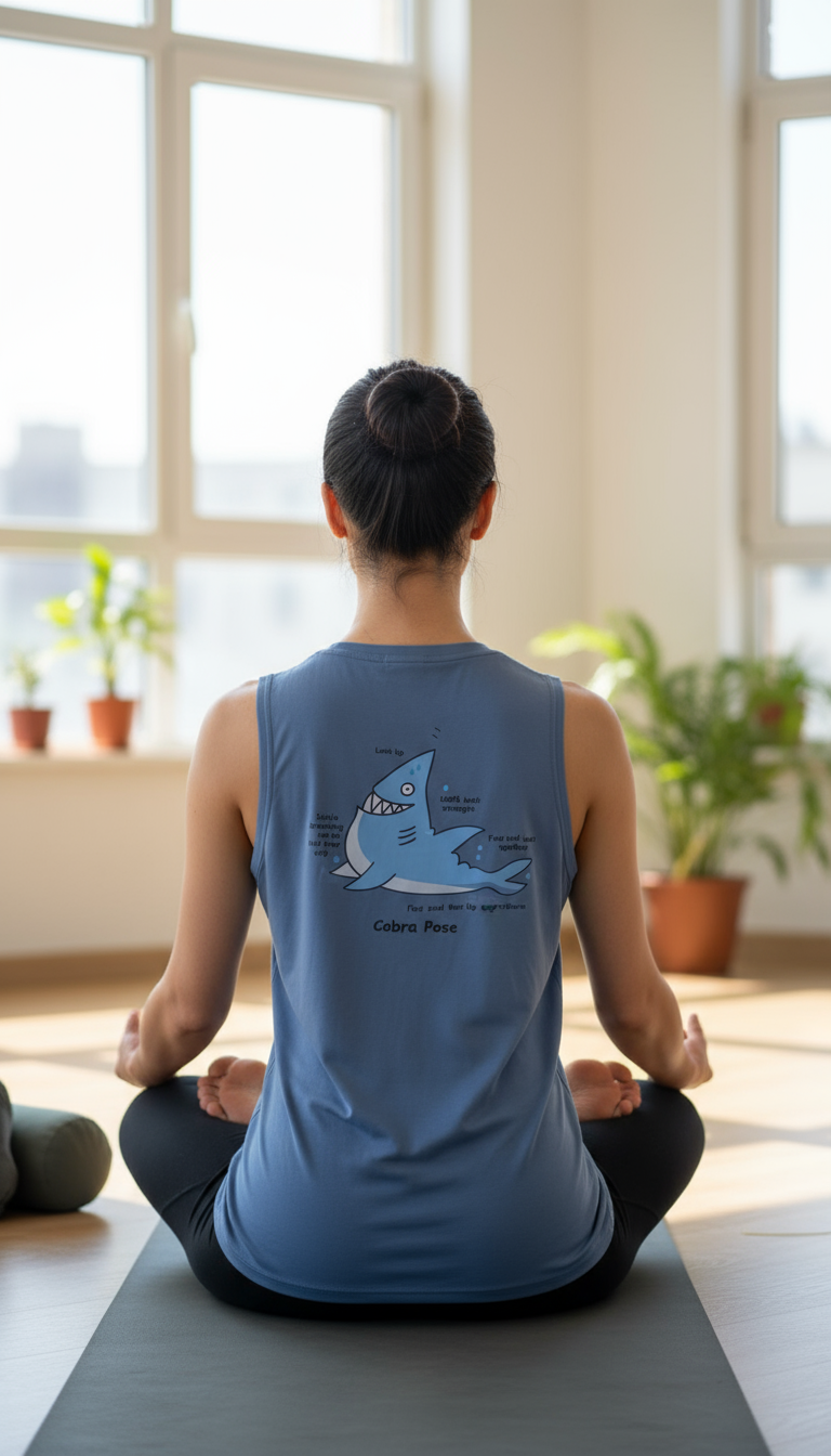 Polera sin mangas - Cobra Pose