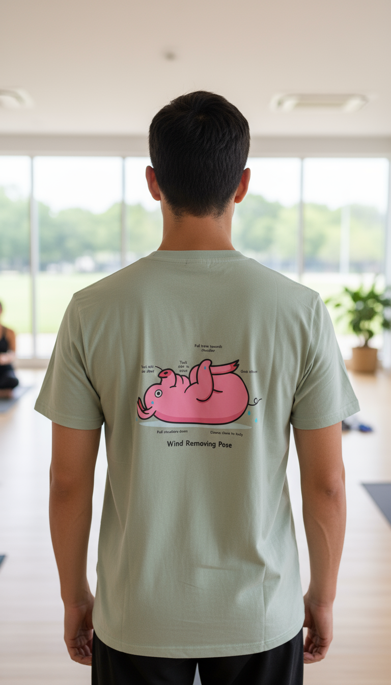 Polera manga corta - Wind Removing Pose