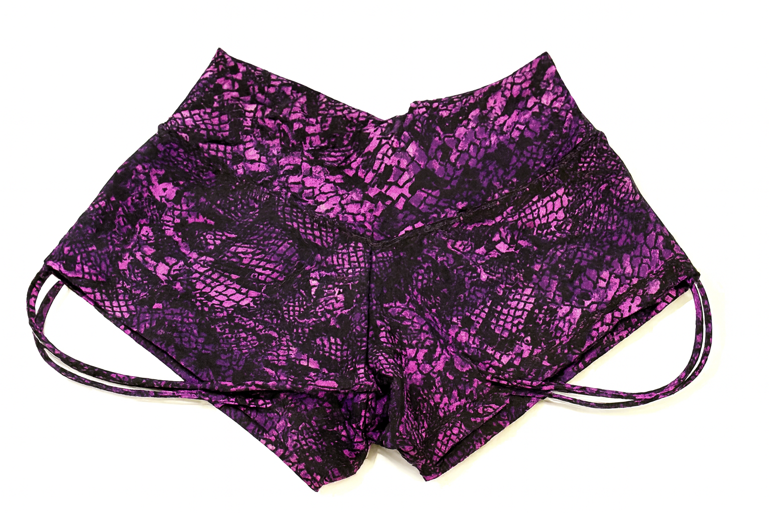 Short Morado _ Snake skin