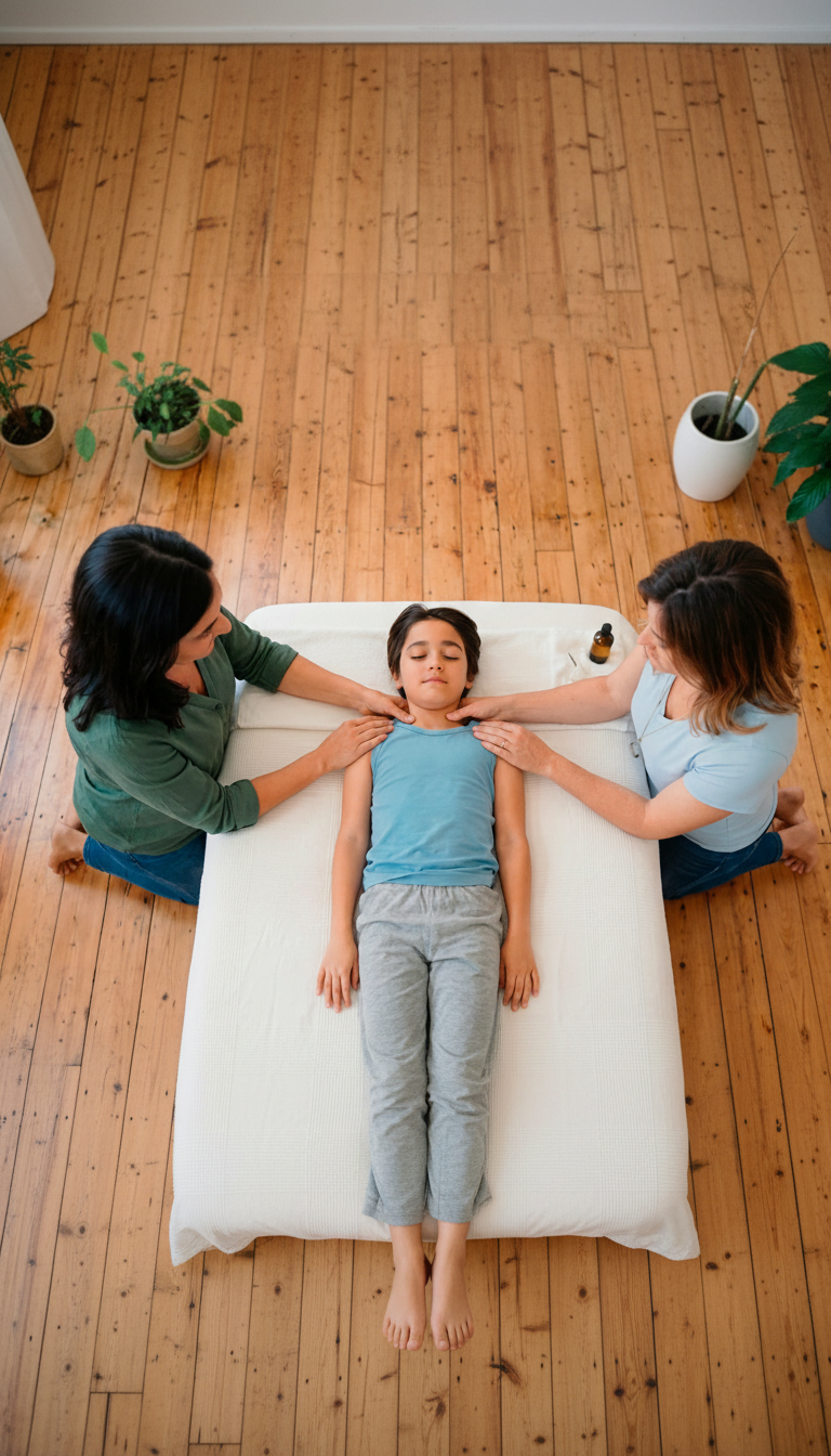 Masaje Infantil (6 a 11 años) - ABHYANGA SHANTALA