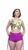 3. short Violeta ajustable