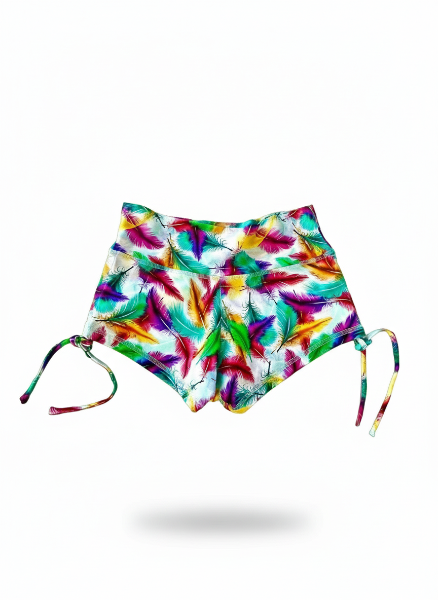3. short plumas ajustable