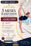 CYBER WEEK 🔥🔥🔥 38% OFF   🕉️3 MESES ILIMITADOS ✨