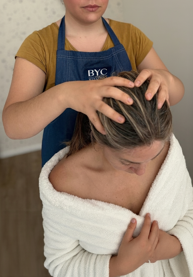 Masaje Craneal (Shiro Abhyanga)   - 30 mints