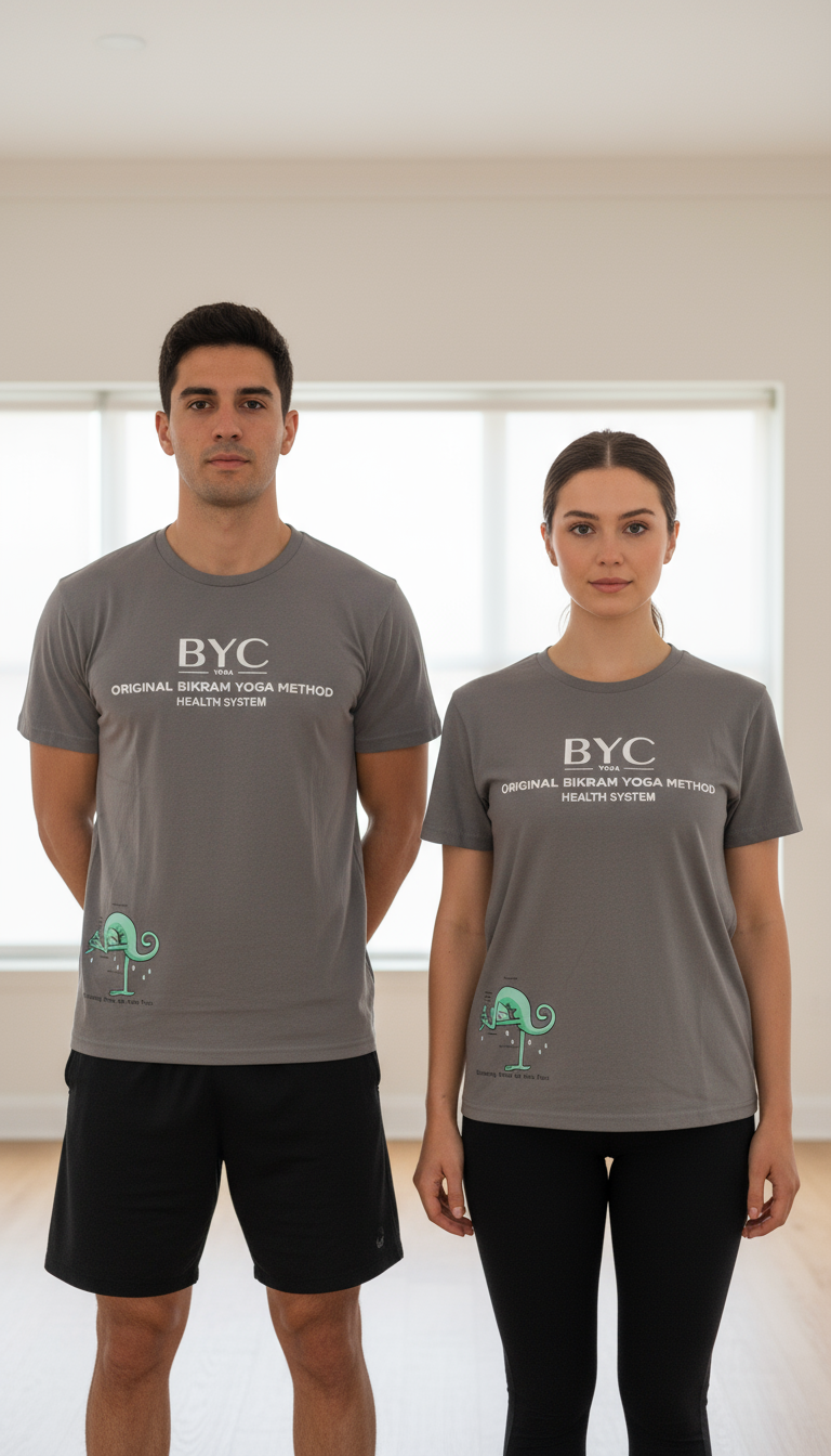 Polera manga corta - Standing Head to Knee Pose